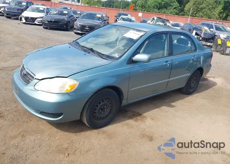 2006 Toyota Corolla Le z USA, uszkodzony, nr VIN 2T1BR32E36C654868